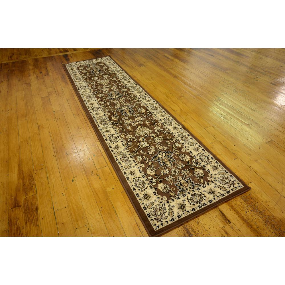 Washington Sialk Hill Rug, Brown (2' 7 x 10' 0). Picture 3