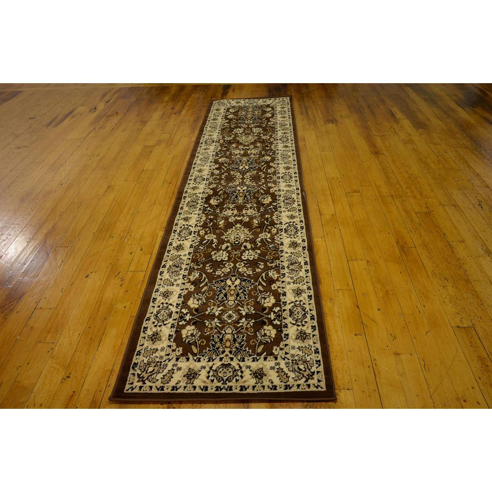 Washington Sialk Hill Rug, Brown (2' 7 x 10' 0). Picture 4