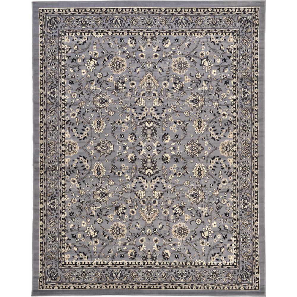 Washington Sialk Hill Rug, Gray (8' 0 x 10' 0). Picture 1