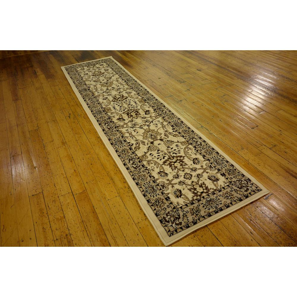 Washington Sialk Hill Rug, Ivory (2' 7 x 10' 0). Picture 3