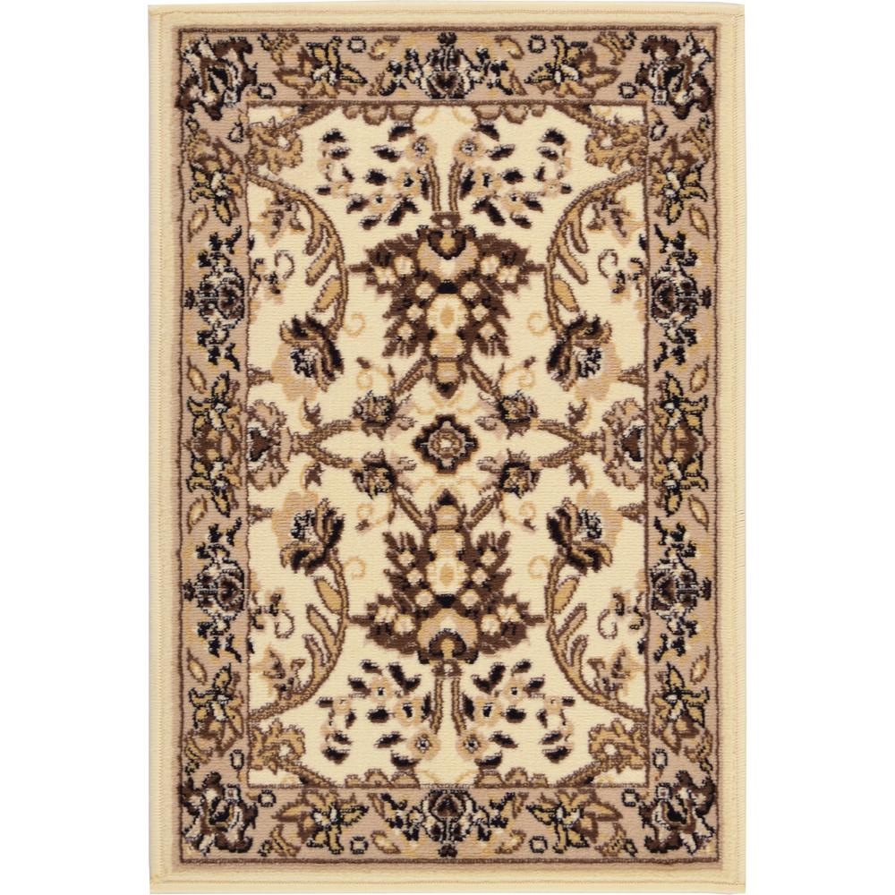 Washington Sialk Hill Rug, Ivory (2' 2 x 3' 0). Picture 1