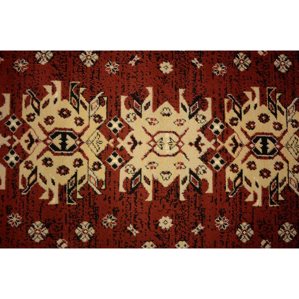 Taftan Oasis Rug, Red (3' 0 x 16' 5). Picture 5