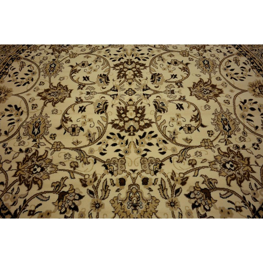 Washington Sialk Hill Rug, Ivory (8' 0 x 8' 0). Picture 5
