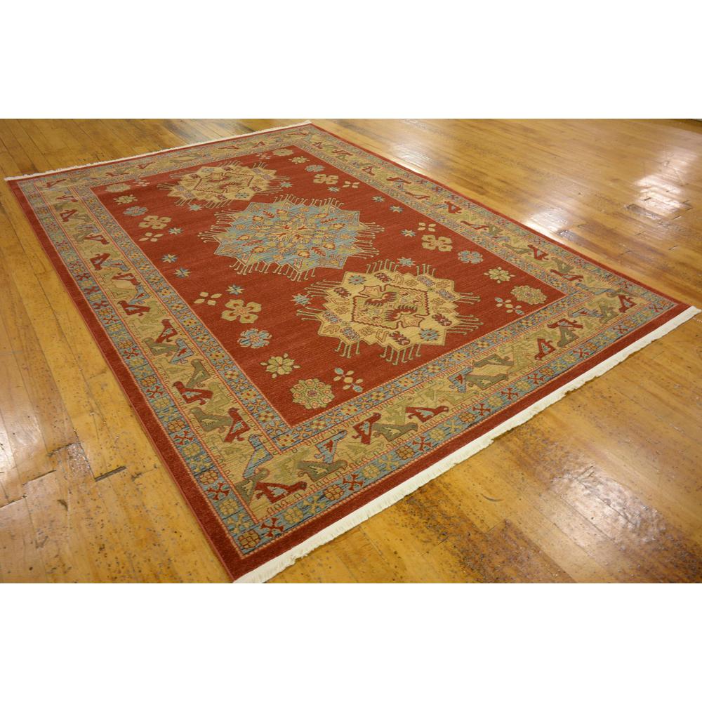 Cyrus Sahand Rug, Red (7' 0 x 10' 0). Picture 3