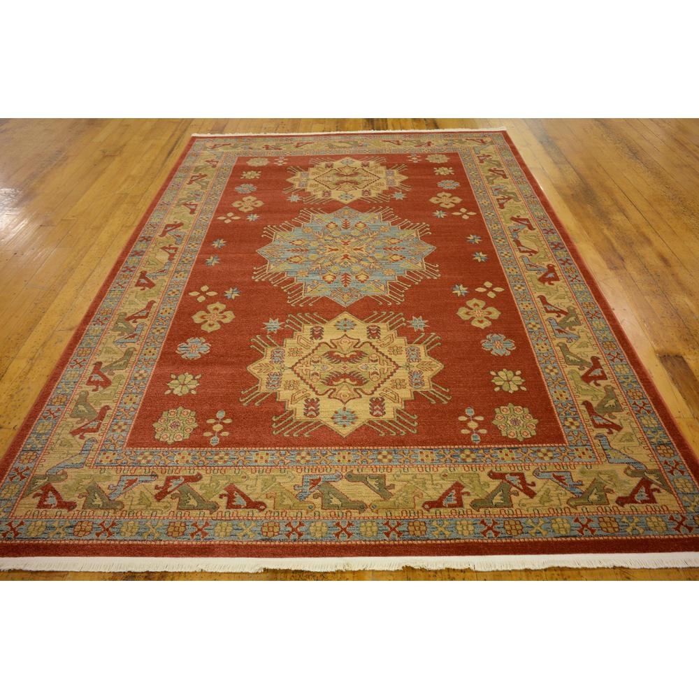 Cyrus Sahand Rug, Red (7' 0 x 10' 0). Picture 4