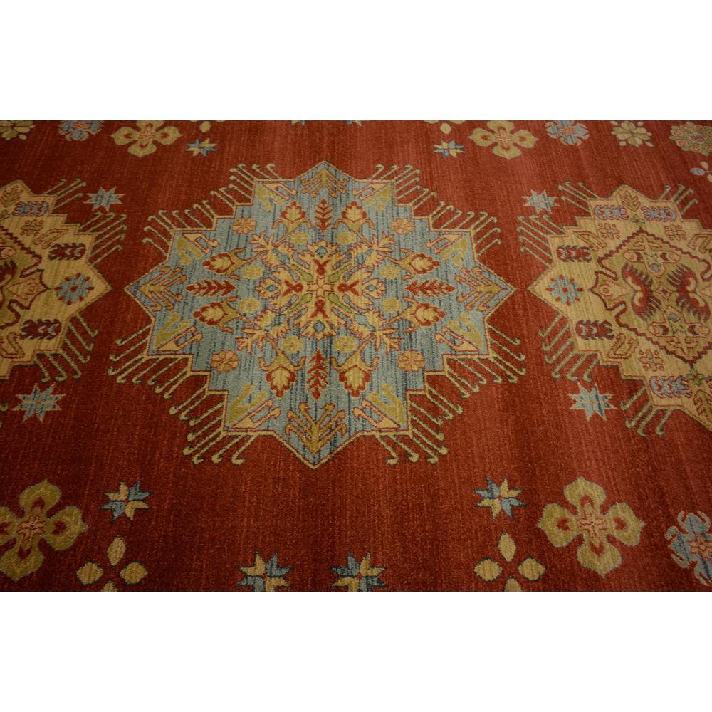 Cyrus Sahand Rug, Red (7' 0 x 10' 0). Picture 6