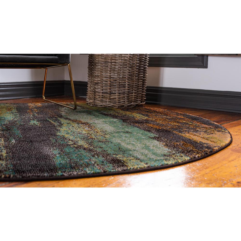 Unique Loom Lilly Jardin Rug. Picture 4