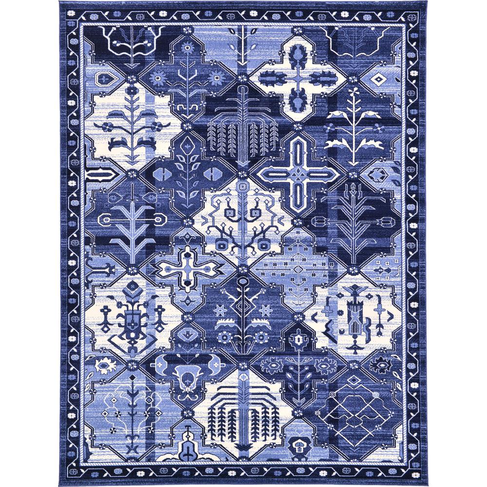 Cathedral La Jolla Rug, Blue (9' 0 x 12' 0). Picture 1
