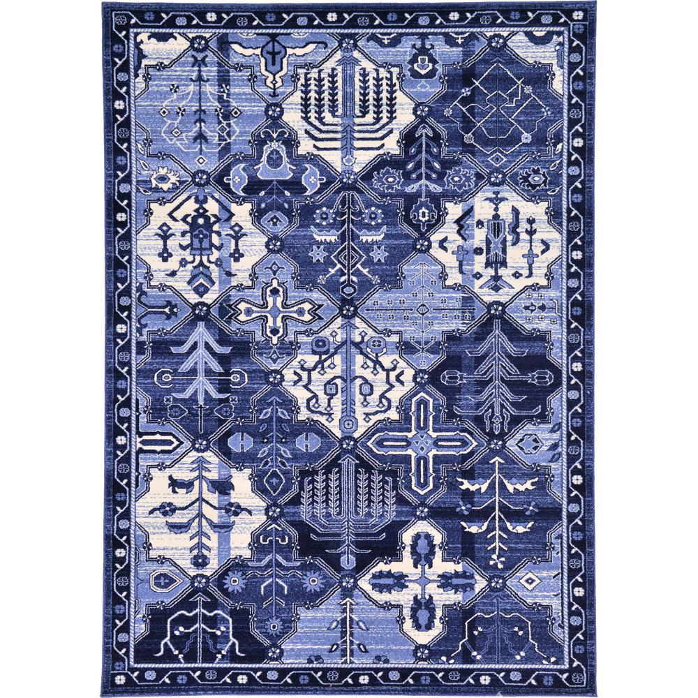Cathedral La Jolla Rug, Blue (7' 0 x 10' 0). Picture 1