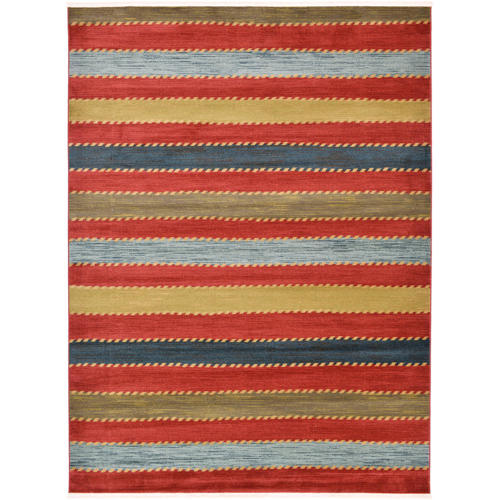 Monterey Fars Rug, Red (8' 0 x 11' 0). Picture 1