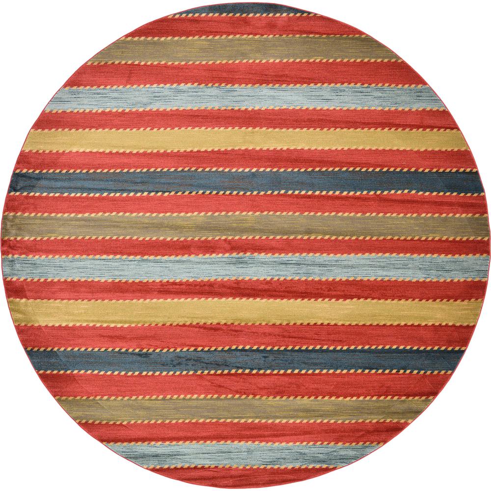 Monterey Fars Rug, Red (12' 2 x 12' 2). Picture 1