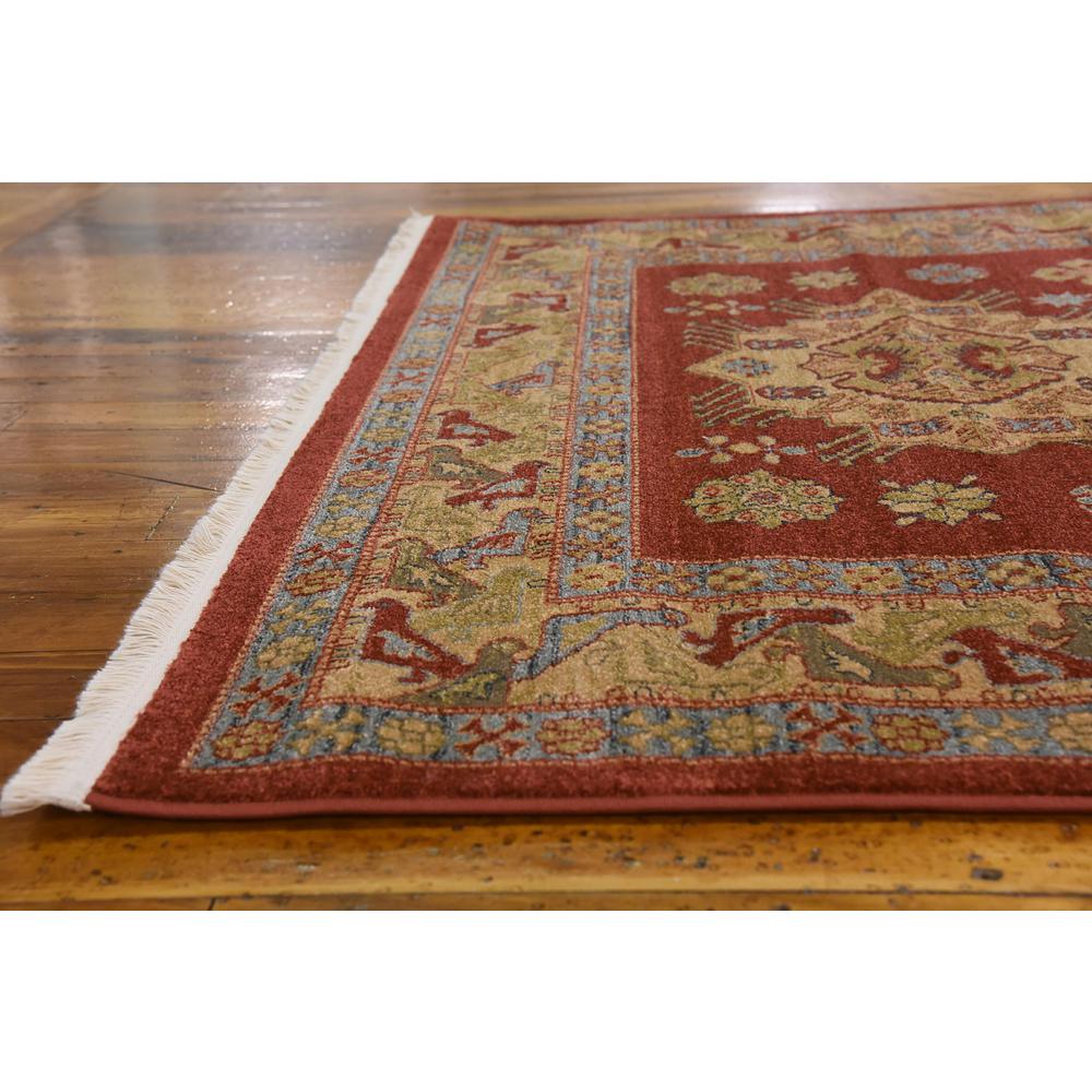 Cyrus Sahand Rug, Red (5' 0 x 8' 0). Picture 6