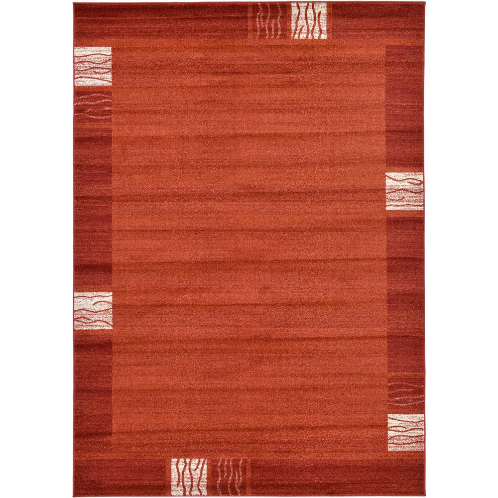 Sarah Del Mar Rug, Rust Red (7' 0 x 10' 0). Picture 1
