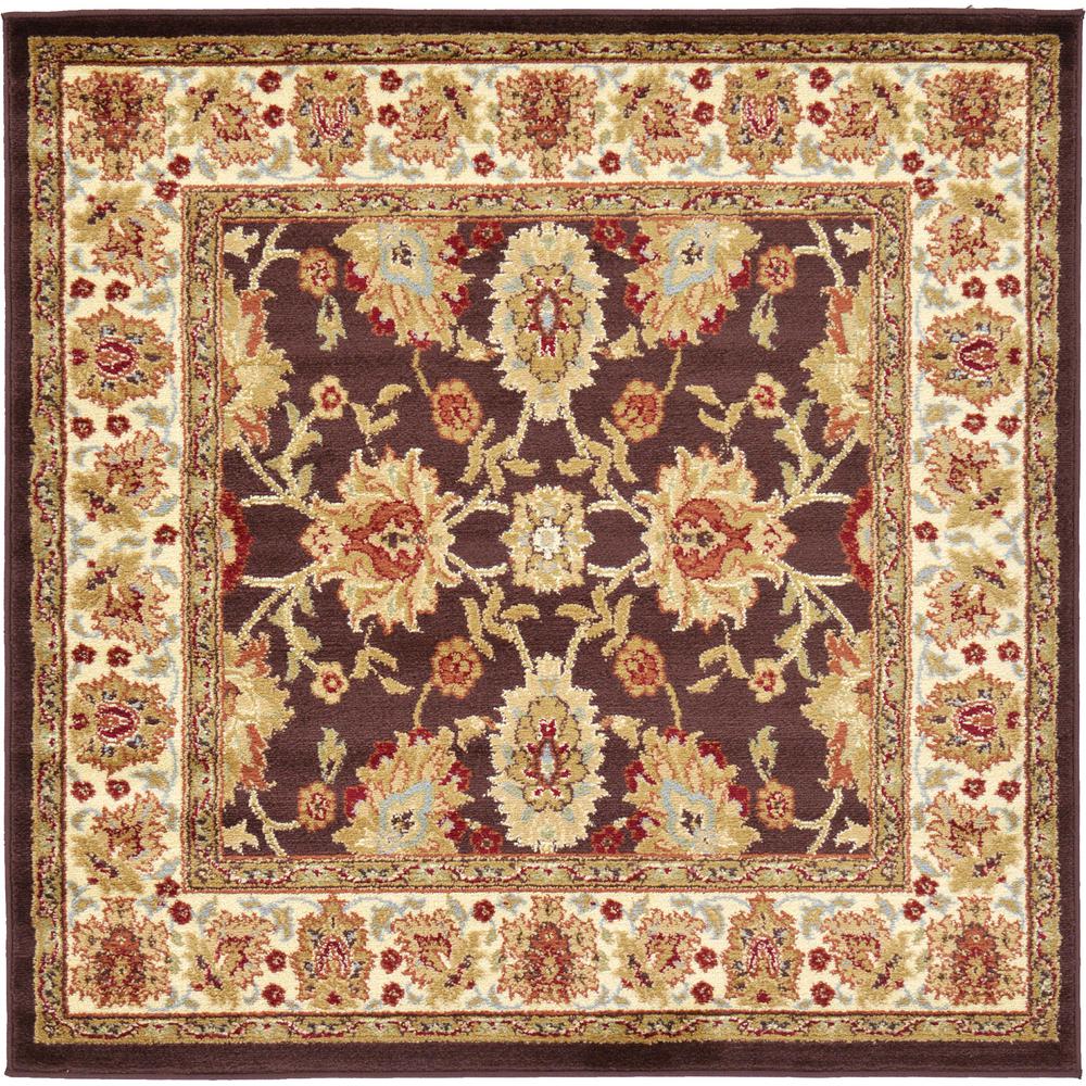 Springfield Voyage Rug, Brown (4' 0 x 4' 0). Picture 1