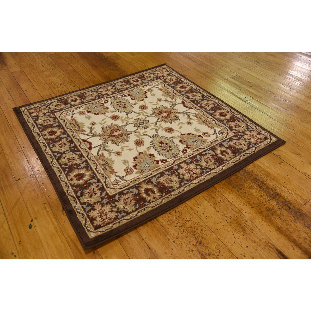 Springfield Voyage Rug, Ivory (4' 0 x 4' 0). Picture 3