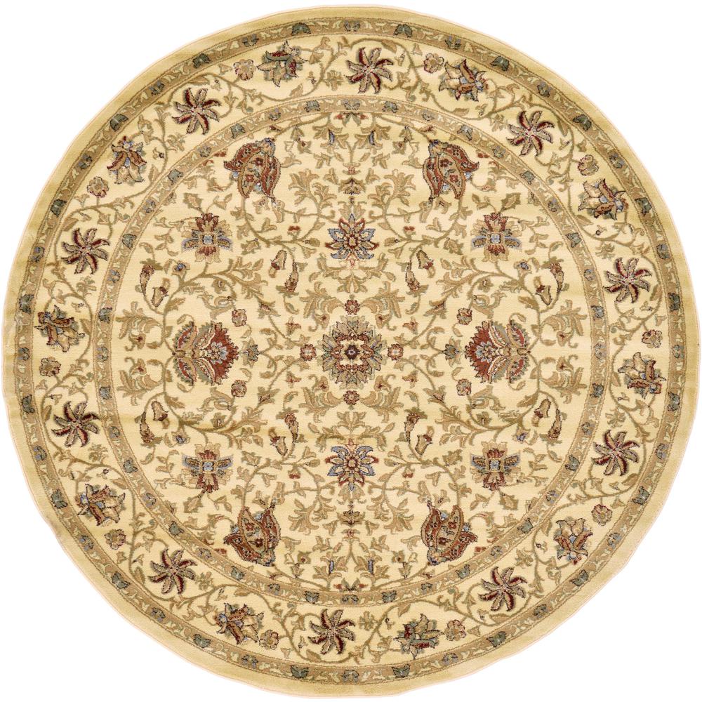 Lawrence Voyage Rug, Ivory (8' 0 x 8' 0). Picture 1