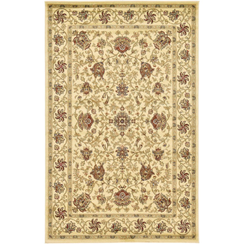 Lawrence Voyage Rug, Ivory (5' 0 x 8' 0). Picture 1