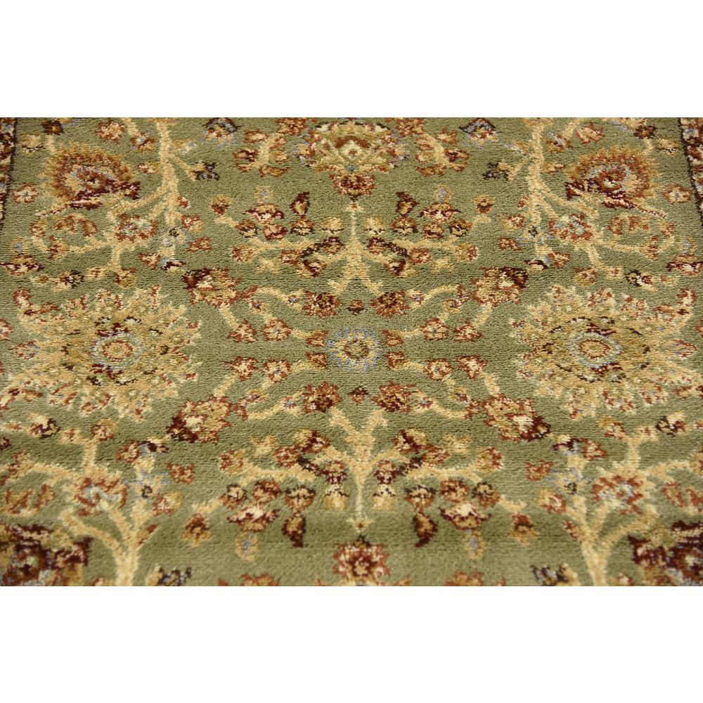 St. Florence Voyage Rug, Light Green (4' 0 x 4' 0). Picture 4