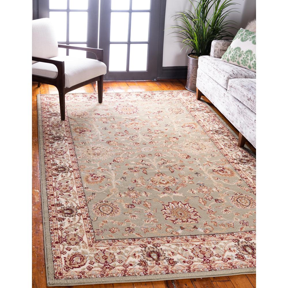 St. Florence Voyage Rug, Light Green (10' 6 x 16' 5). Picture 2
