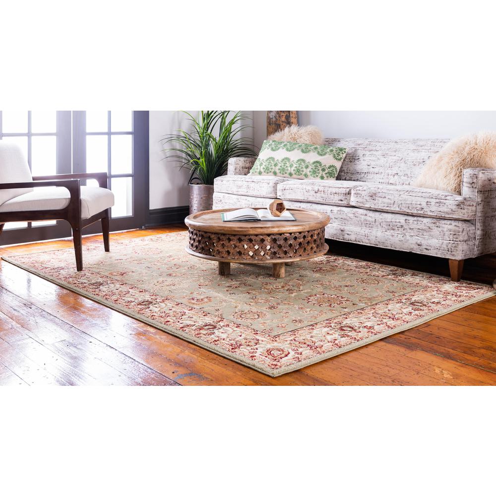 St. Florence Voyage Rug, Light Green (10' 6 x 16' 5). Picture 3