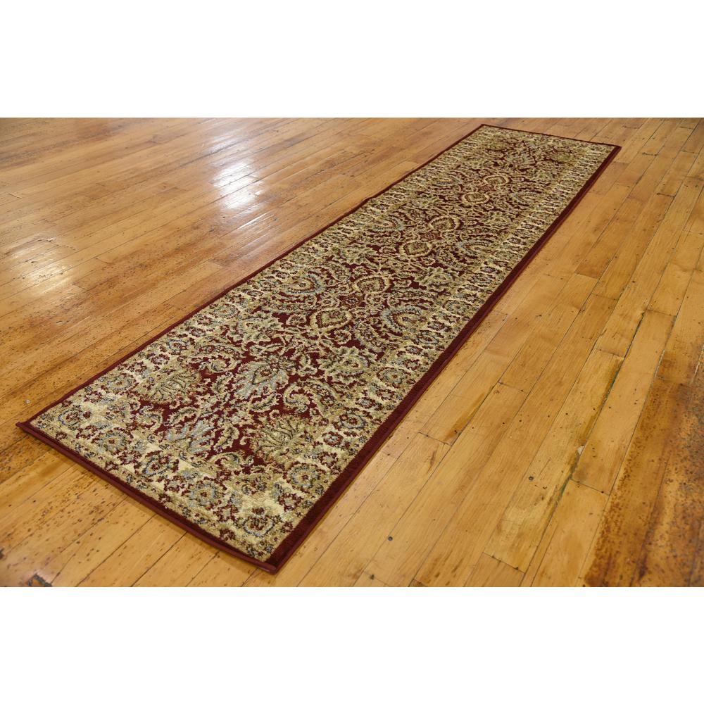 Asheville Voyage Rug, Red (2' 7 x 10' 0). Picture 6
