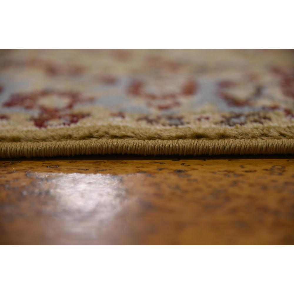 Asheville Voyage Rug, Gold/Ivory (4' 0 x 4' 0). Picture 6
