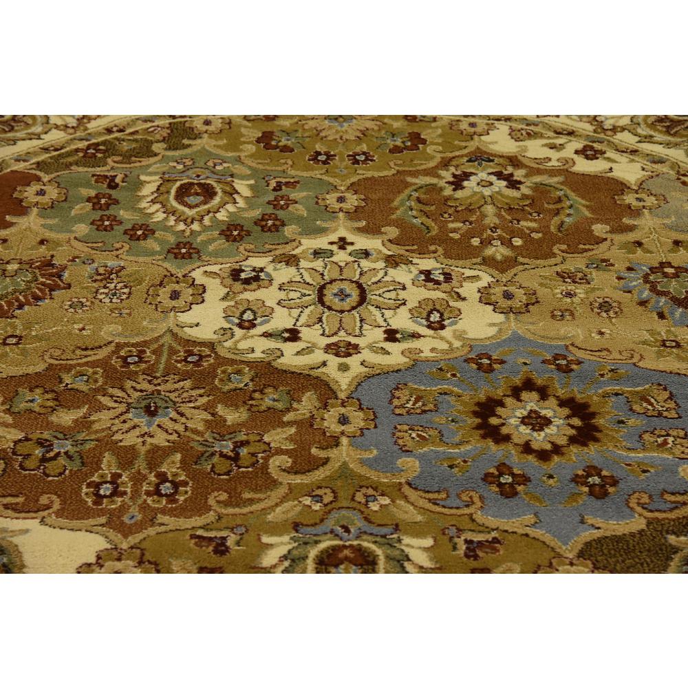 Athens Voyage Rug, Ivory (8' 0 x 8' 0). Picture 5