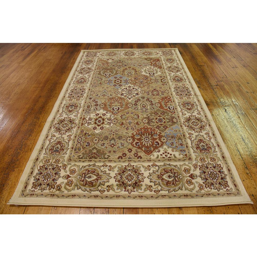 Athens Voyage Rug, Ivory (5' 0 x 8' 0). Picture 4