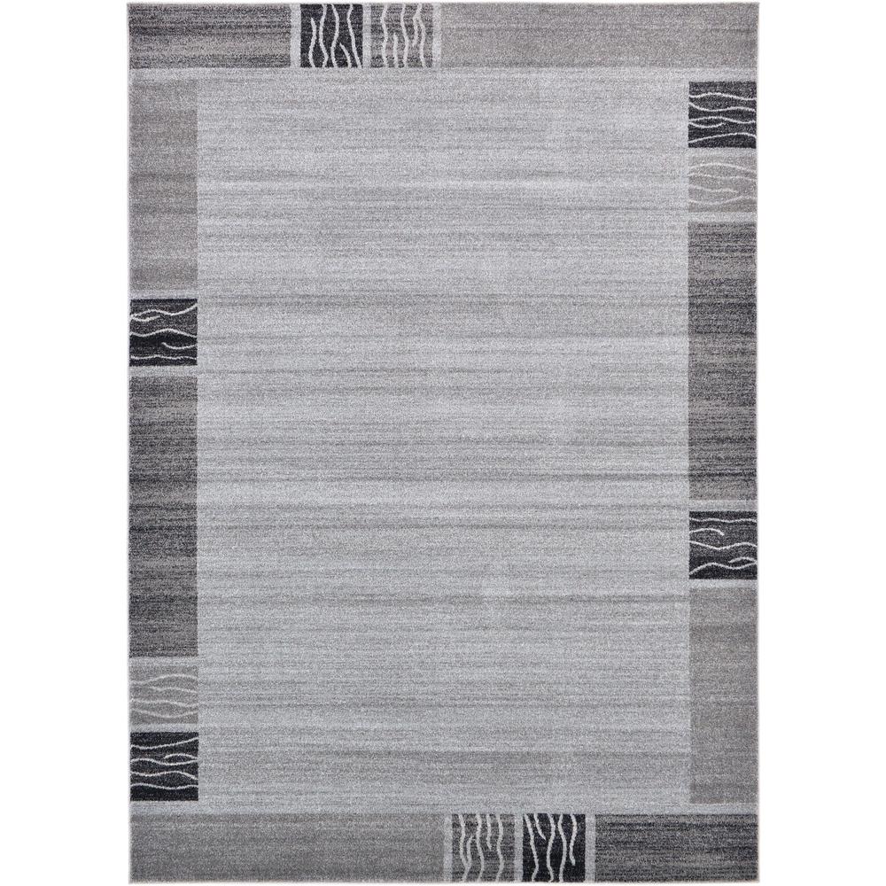 Sarah Del Mar Rug, Light Gray (7' 0 x 10' 0). The main picture.