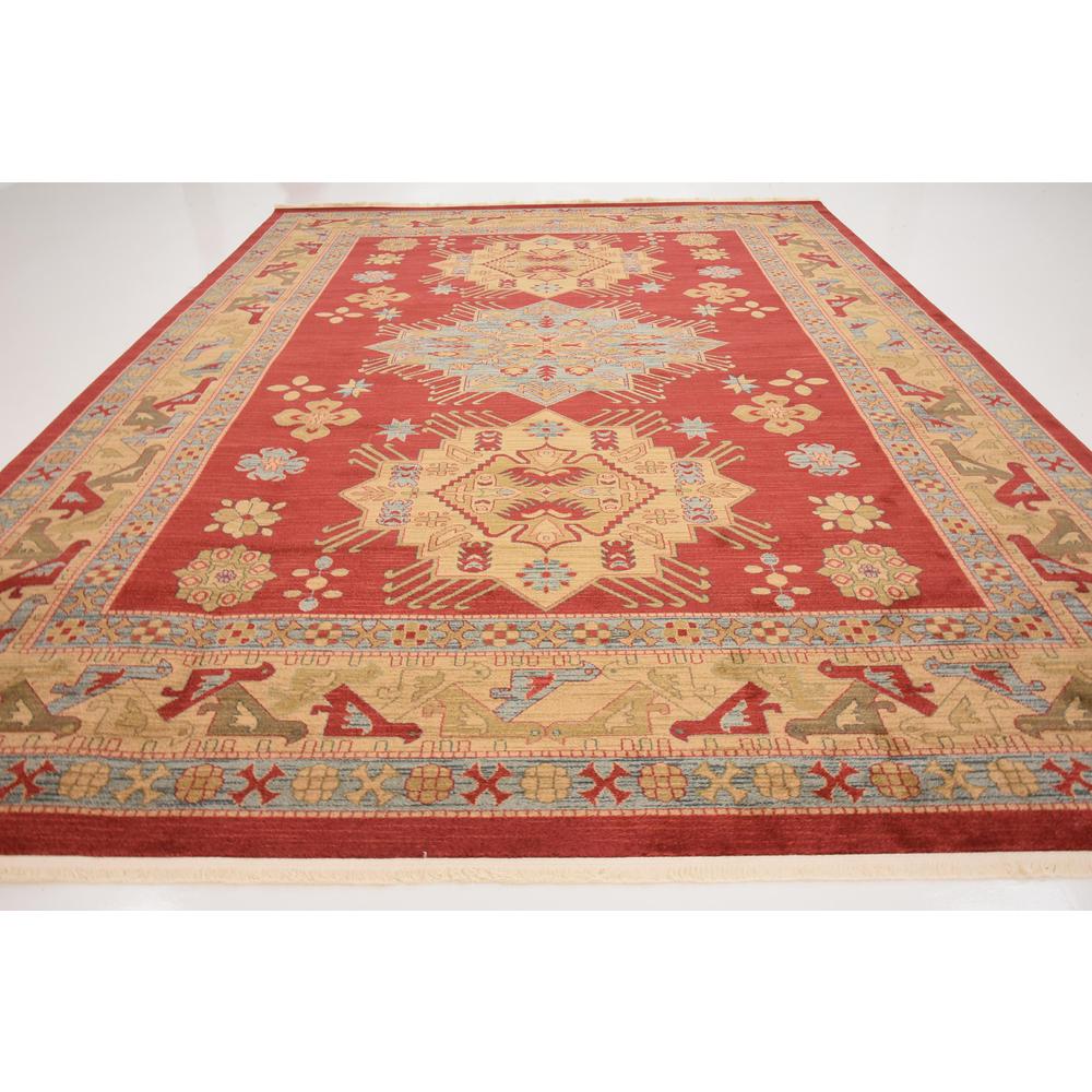 Cyrus Sahand Rug, Red (10' 0 x 13' 0). Picture 4