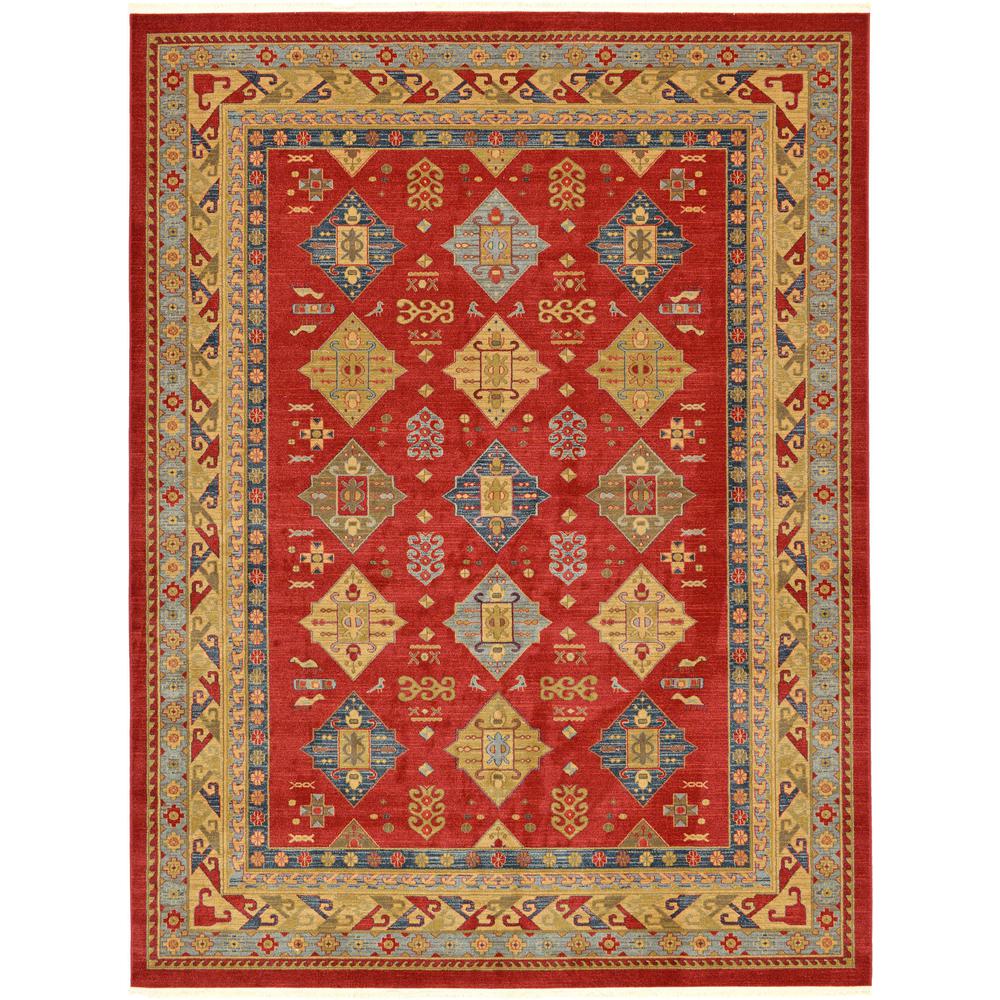 Xerxes Sahand Rug, Red (9' 0 x 12' 0). Picture 1