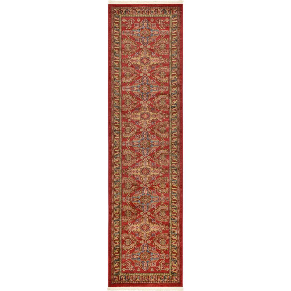 Philip Sahand Rug, Red (2' 7 x 10' 0). Picture 1