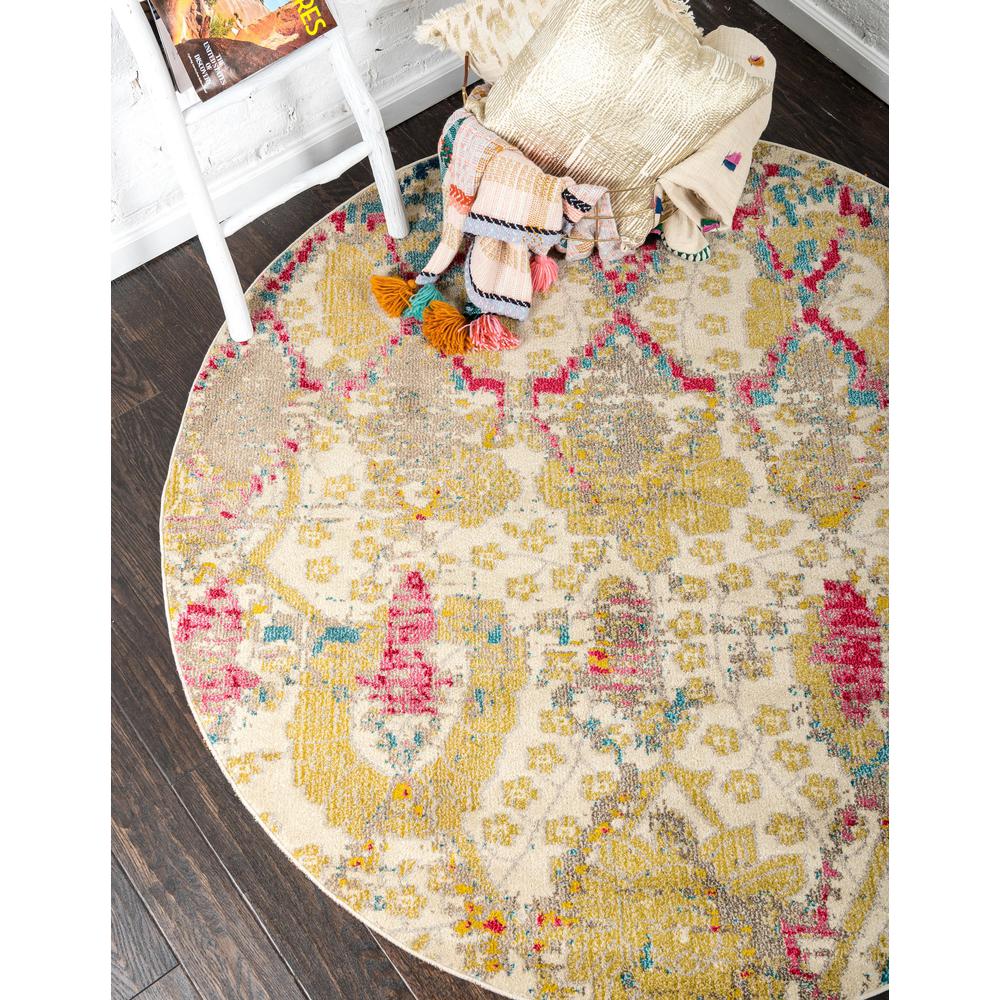 Canyon Sedona Rug, Beige (8' 0 x 8' 0). Picture 5