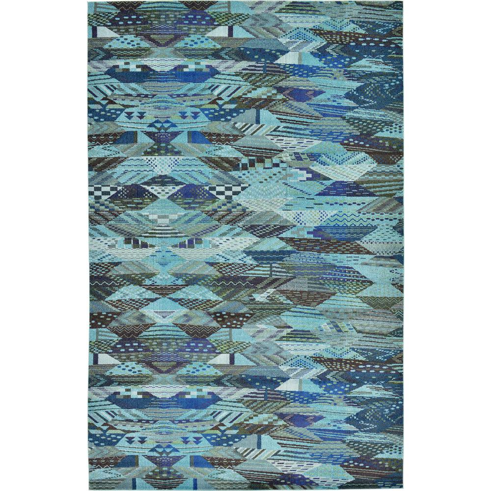 Rainier Sedona Rug, Blue (10' 6 x 16' 5). Picture 1