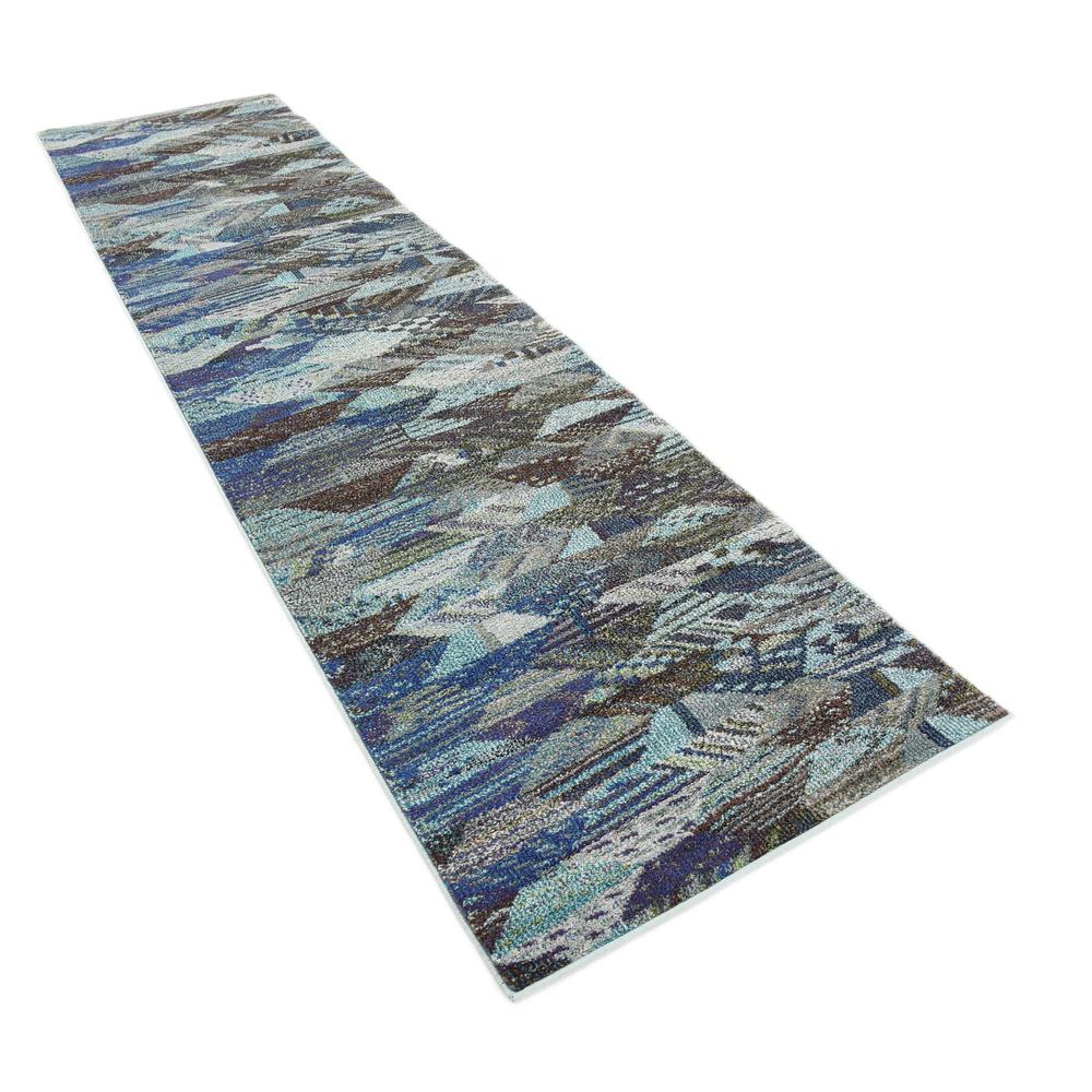 Rainier Sedona Rug, Blue (2' 7 x 10' 0). Picture 3