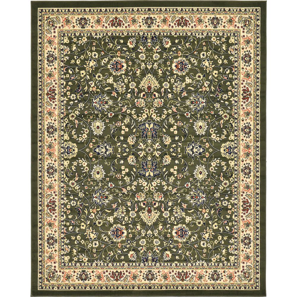 Washington Sialk Hill Rug, Olive (8' 0 x 10' 0). Picture 1