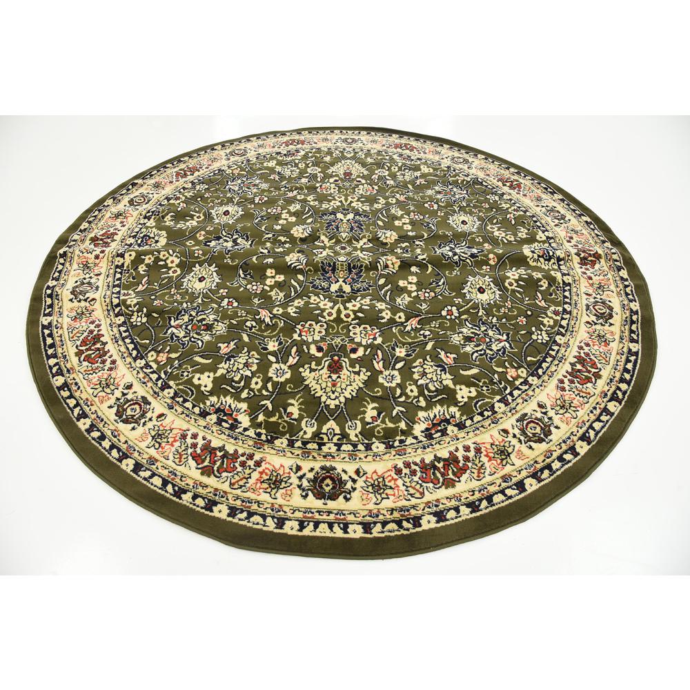 Washington Sialk Hill Rug, Olive (8' 0 x 8' 0). Picture 3