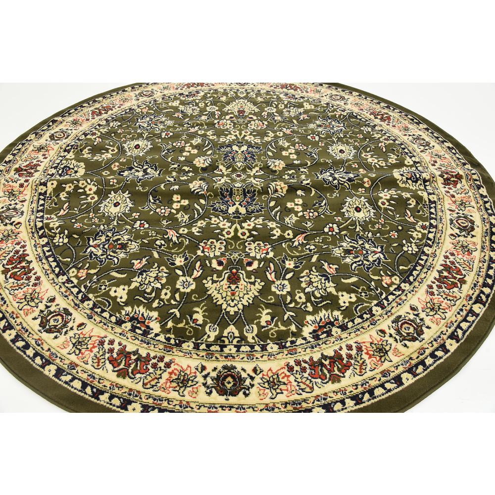 Washington Sialk Hill Rug, Olive (8' 0 x 8' 0). Picture 4