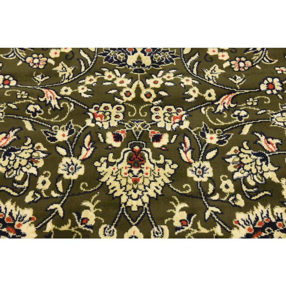 Washington Sialk Hill Rug, Olive (8' 0 x 8' 0). Picture 5