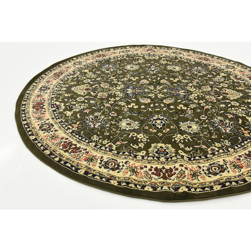 Washington Sialk Hill Rug, Olive (8' 0 x 8' 0). Picture 6