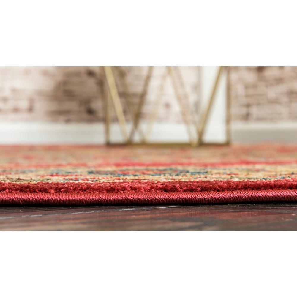 Arsaces Sahand Rug, Red (8' 0 x 8' 0). Picture 3