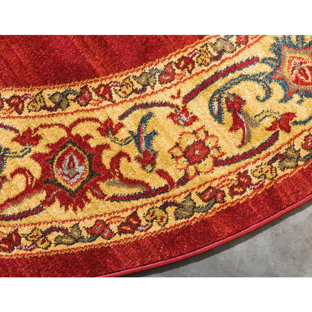 Arsaces Sahand Rug, Red (8' 0 x 8' 0). Picture 5