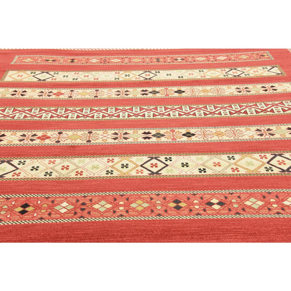 Pasadena Fars Rug, Rust Red (10' 0 x 10' 0). Picture 5