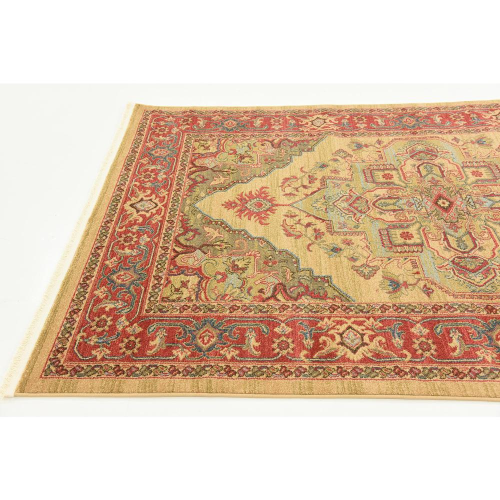 Arsaces Sahand Rug, Tan (5' 0 x 8' 0). Picture 6