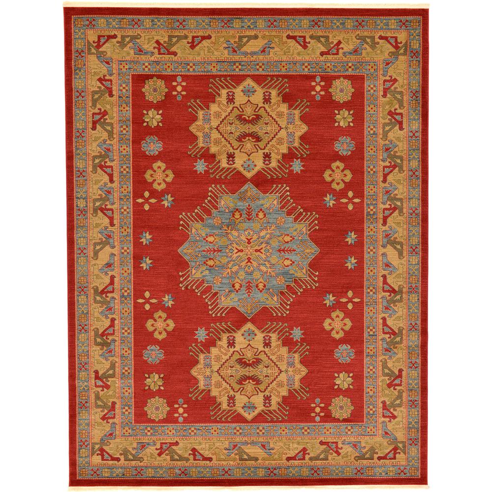 Cyrus Sahand Rug, Red (9' 0 x 12' 0). Picture 1