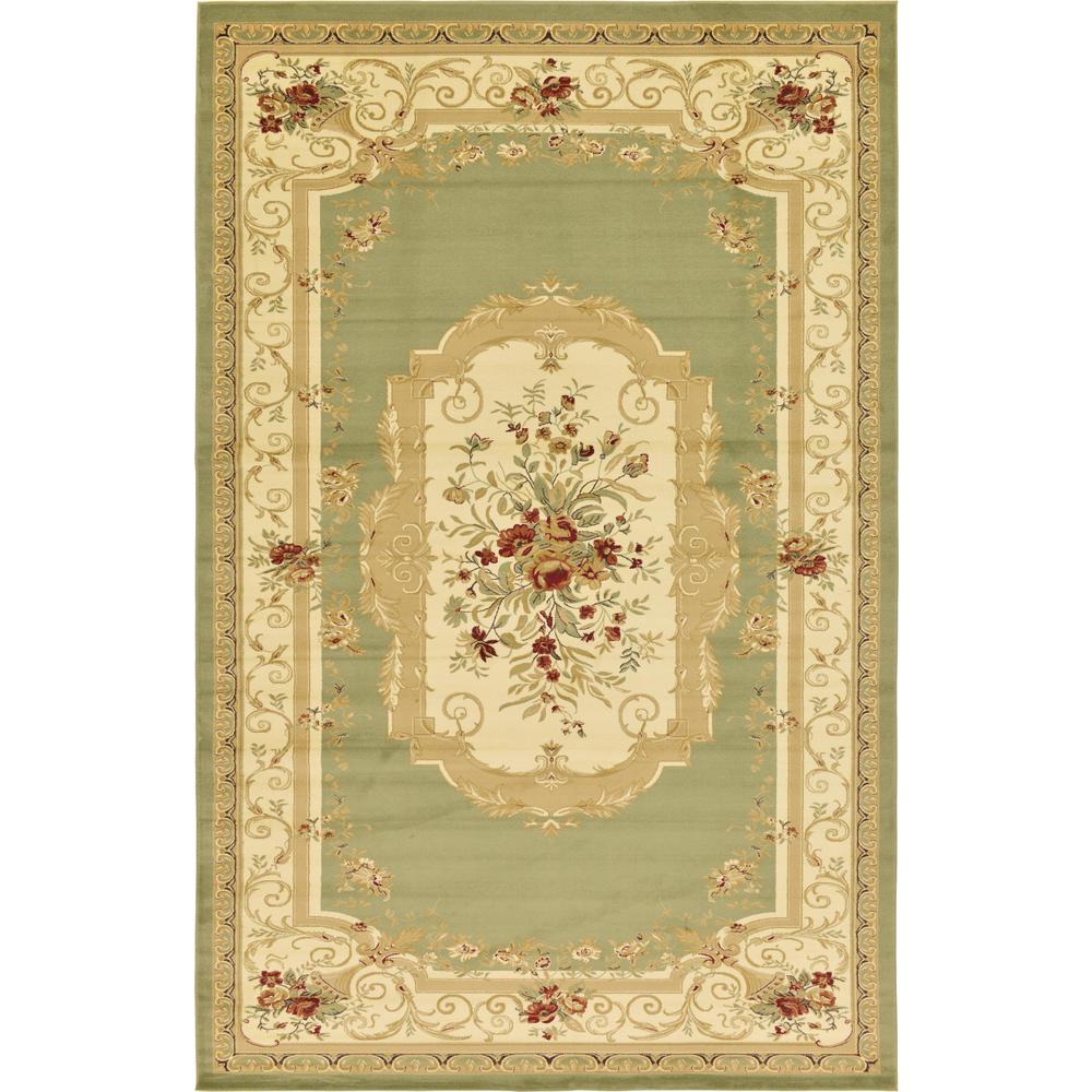 Henry Versailles Rug, Green (10' 6 x 16' 5). Picture 1