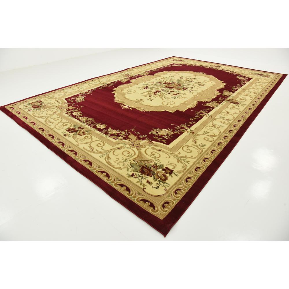Henry Versailles Rug, Burgundy (10' 6 x 16' 5). Picture 5