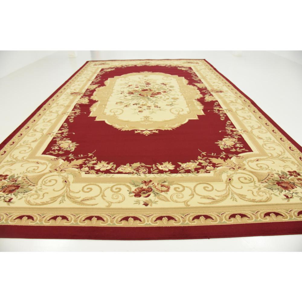 Henry Versailles Rug, Burgundy (10' 6 x 16' 5). Picture 6