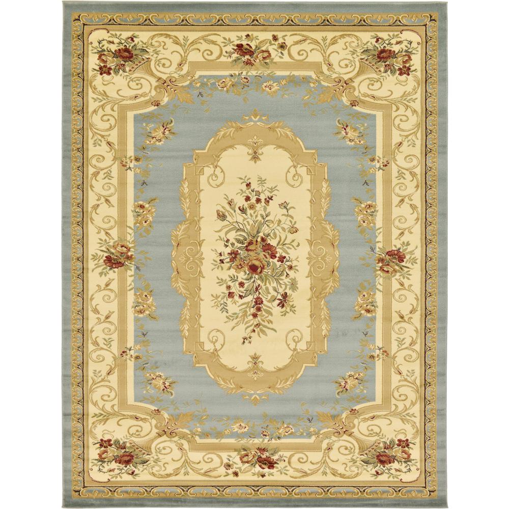 Henry Versailles Rug, Slate Blue (9' 0 x 12' 0). Picture 1