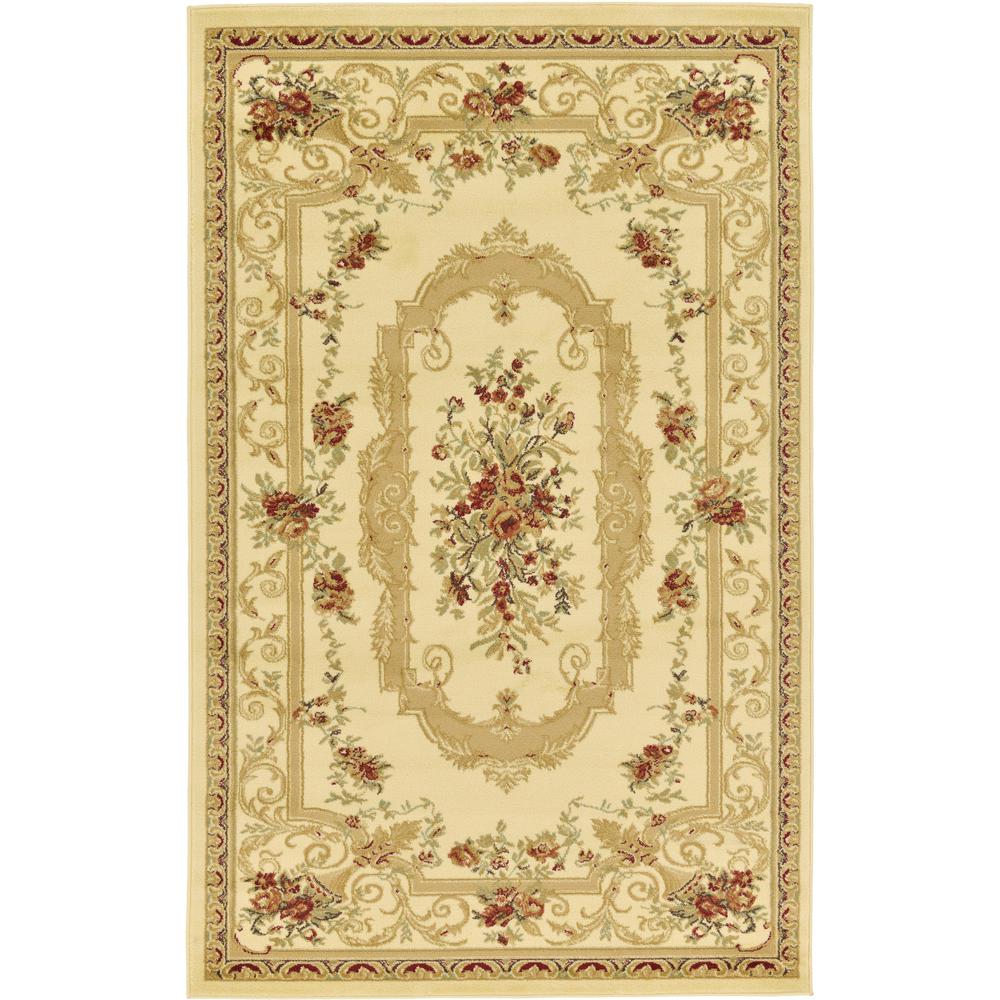 Henry Versailles Rug, Ivory (5' 0 x 8' 0). Picture 1